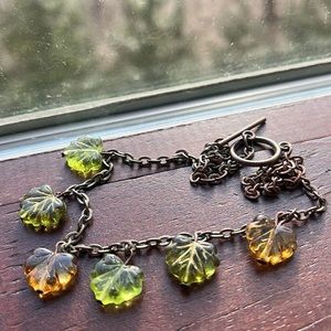 Leaf necklace